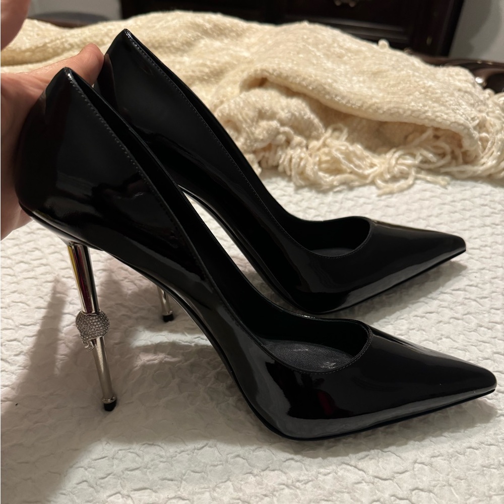 Philipp Plein high heels pumps jewel skull